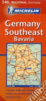 Germany Southeast, Bavaria 1:375.000 libro