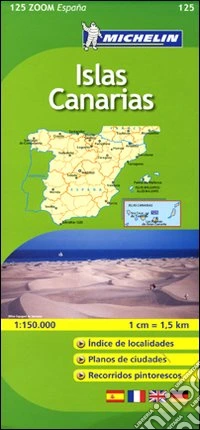 Islas Canarias 1:150.000. Ediz. multilingue