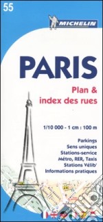 Paris. Planes et index 1:10.000. Ediz. illustrata libro