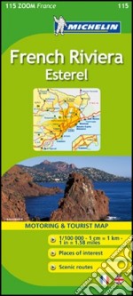 French Riviera. Esterel. 1:100.000. Ediz. italiana e inglese libro