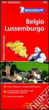 Belgio, Lussemburgo 1:350.000 libro