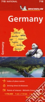 Allemagne-Germany 1:750.000 libro