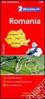 Romania 1:750.000 libro