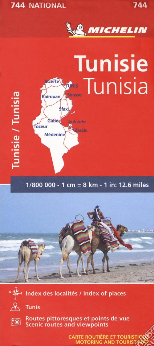 Tunisia 1:800.000