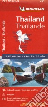 Thailand- Thaïland. 1:1.400.000 libro