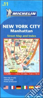 New York City, Manahattan 1:11.000 libro