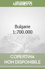 Bulgarie 1:700.000 libro