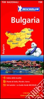 Bulgaria 1:700.000 libro