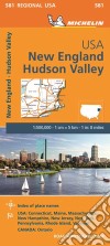 New England, Hudson Valley 1:500.000 libro