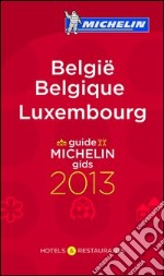 Belgio. Lussemburgo 2013. La guida rossa. Ediz. inglese, tedesca, francese e olandese libro