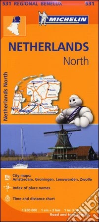 Netherlands North 1:200.000