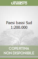 Paesi bassi Sud 1:200.000 libro