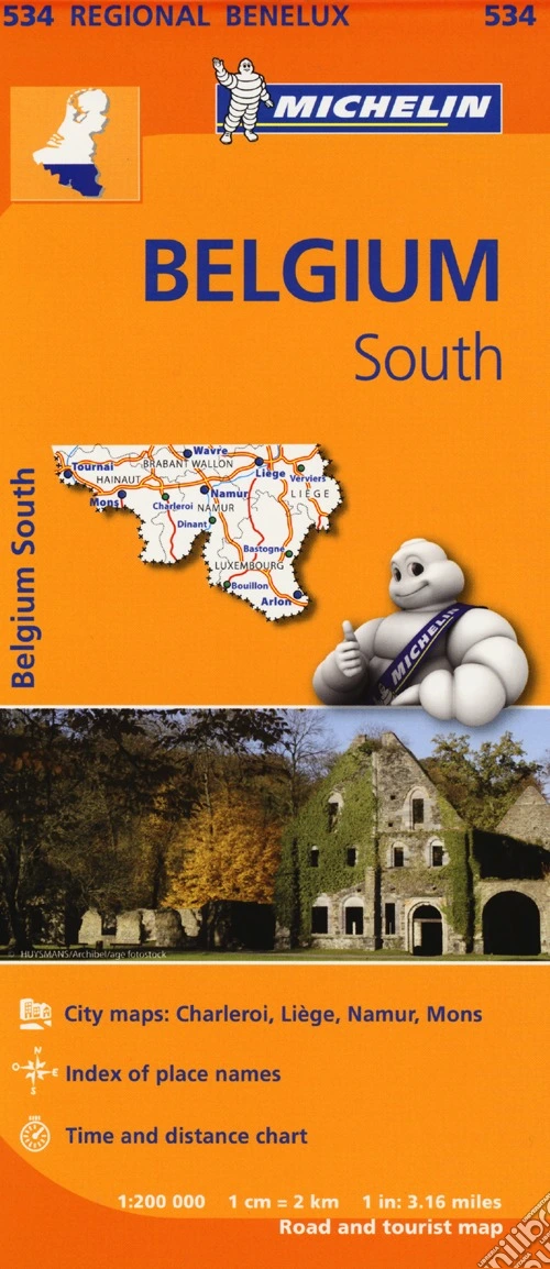 Belgium South 1:200.000
