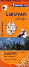 Germany Midwest 1:350.000 libro
