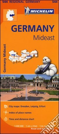 Germany Mideast 1:300.000