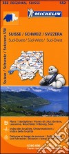 Suisse-Schweiz-Svizzera Sud-Ovest 1:200.000 libro