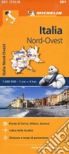 Italia Nord Ovest 1:400.000 libro