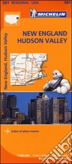 New England, Hudson Valley 1:500.000 libro