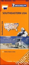 Southeastern USA. 1:2.400.000 libro