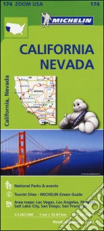 California-Nevada 1:1.267.200. Ediz. inglese libro