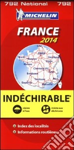 France 2014 1:1.000.000. Indéchirable. Ediz. multilingue libro