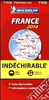 France 2014 1:1.000.000. Indéchirable. Ediz. multilingue libro