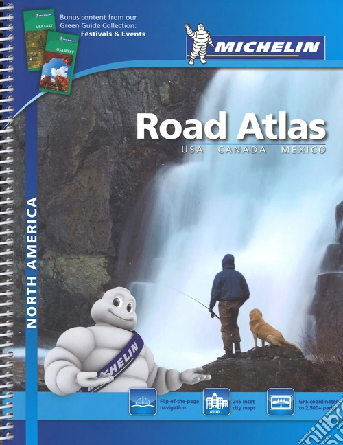 North America. Road atlas