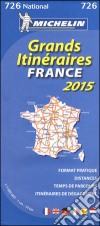 France. Grands itinéraires-France route planning. 2015 1:1.000.000 libro