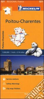 Poitou-Charentes 1:200.000 libro