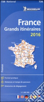 France. Grands itinéraires 1:1.000.000 libro