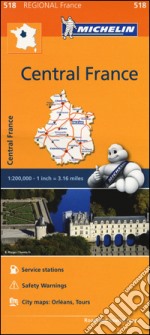 Centre-Central France 1:200.000 libro