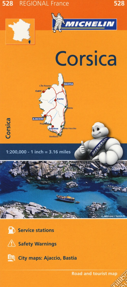 Corse-Corsica 1:200.000