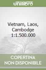 Vietnam, Laos, Cambodge 1:1.500.000 libro