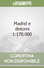 Madrid e dintorni 1:170.000 libro