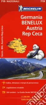 Germania, Benelux, Austria, Repubblica Ceca 1:1.000.000 libro