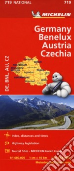 Germany. Benelux. Austria. Czechia 1:1.000.000 libro