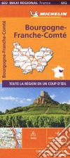 Bourgogne-Franche-Comté 1:400.000 libro