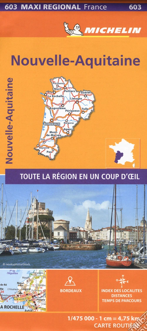 Nouvelle Aquitaine 1:475.000