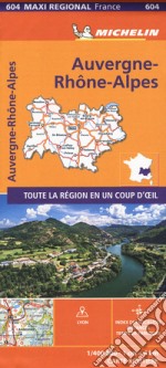 Auvergne-Rhône-Alpes 1:400.000 libro