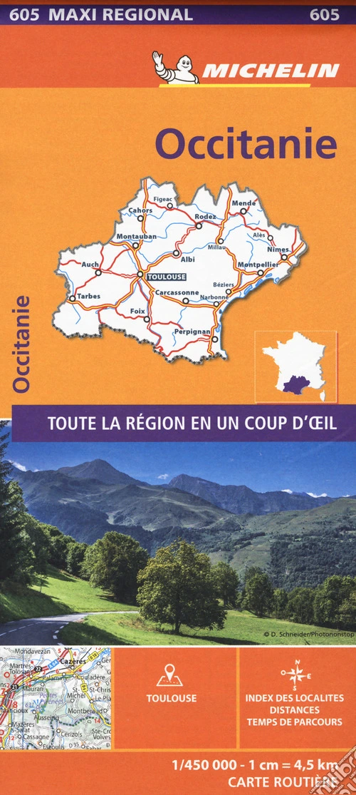 Occitanie 1:450.000