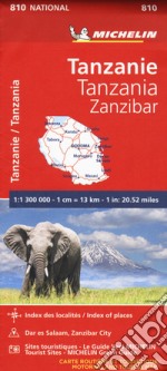 Tanzania Zanzibar 1:130.000 libro