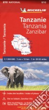 Tanzania Zanzibar 1:130.000 libro