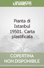 Pianta di Istanbul 19501. Carta plastificata libro