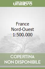 France Nord-Ouest 1:500.000 libro