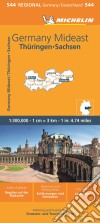 Germania centro est. 1:300.000 libro