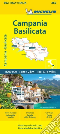 Campania e Basilicata 1:200.000