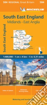 South East England, Midlands, East Anglia 1:400.000 libro