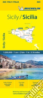 Sicily-Sicilia 1:200.000. Ediz. bilingue libro