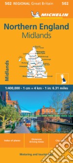 Northern England, Midlands 1:400.000 libro