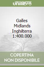 Galles Midlands Inghilterra 1:400.000 libro